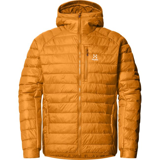 Haglöfs Spire Mimic Hood – Geacă izolată Mimic cu glugă - Galben Desert Yellow