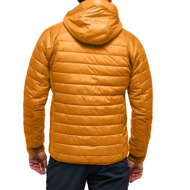 Haglöfs Spire Mimic Hood – Geacă izolată Mimic cu glugă - Galben Desert Yellow