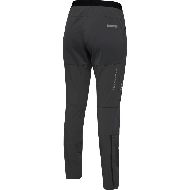 Haglöfs L.I.M Hybrid Softshell Pant W – Pantaloni softshell hibrizi pentru tură de schi - Gri închis Magnetite