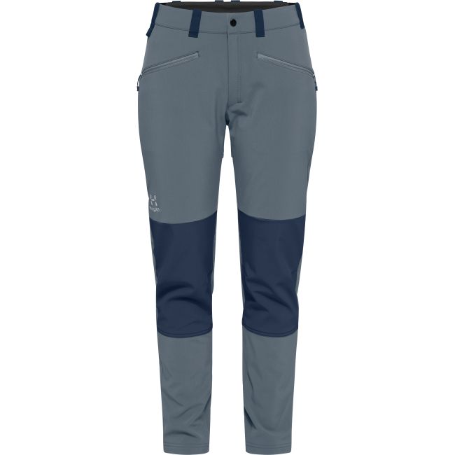 Haglöfs Chilly Softshell Pant W – Pantaloni softshell de iarnă - Albastru Steel Blue/Tarn Blue