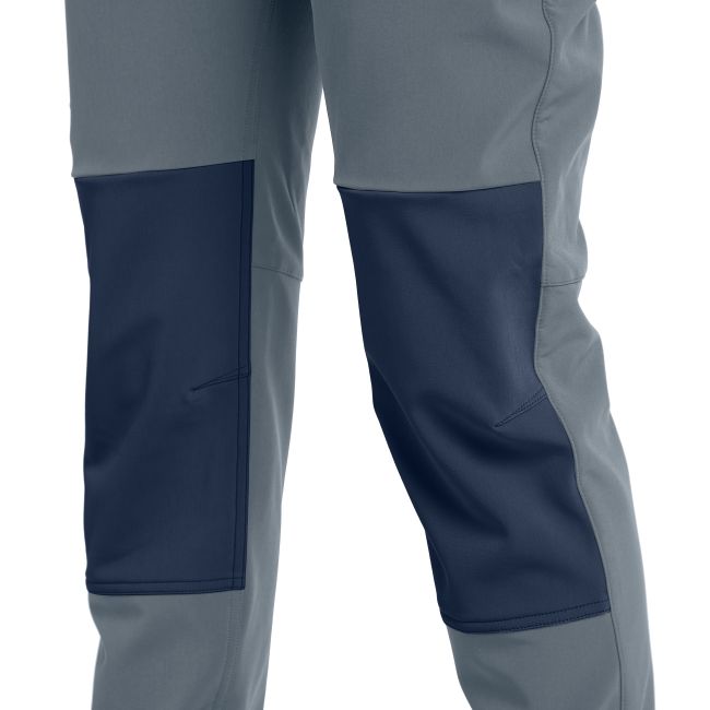 Haglöfs Chilly Softshell Pant W – Pantaloni softshell de iarnă - Albastru Steel Blue/Tarn Blue