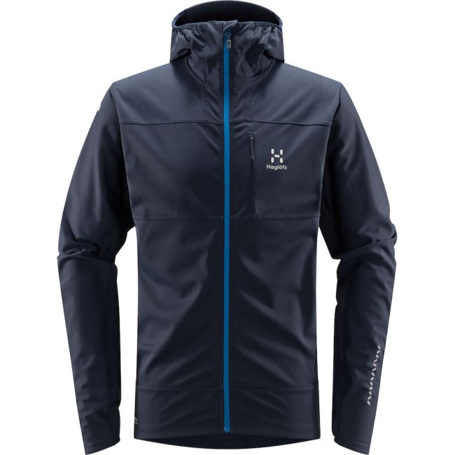 Haglöfs L.I.M Hybrid Softshell Jacket – Geacă softshell hibridă pentru tură de schi - Albastru Tarn Blue/Nordic Blue