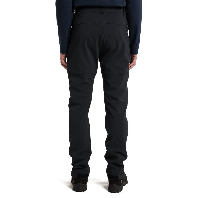 Haglöfs Chilly Softshell Pant – Pantaloni softshell de iarnă - Negru True Black