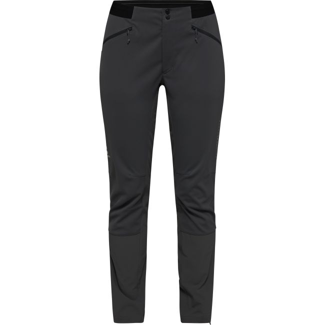 Haglöfs L.I.M Hybrid Softshell Pant W – Pantaloni softshell hibrizi pentru tură de schi - Gri închis Magnetite