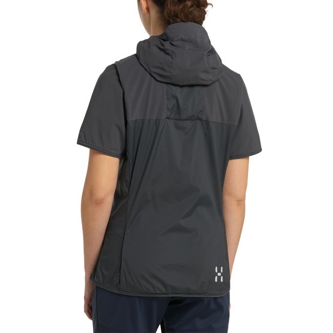 Haglöfs L.I.M Alpha Vest W – Vestă izolată ultraușoară - Gri închis Magnetite
