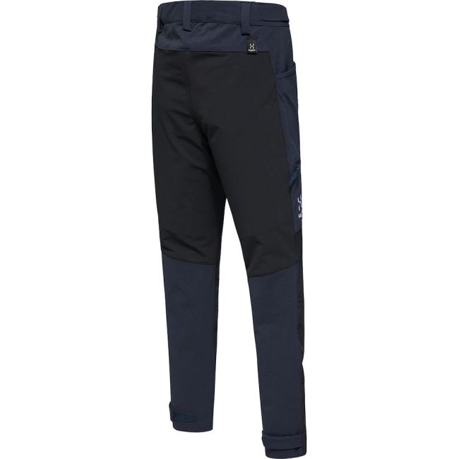 Haglöfs Rugged Pant Junior – Pantaloni outdoor pentru copii - Albastru Tarn blue/True black