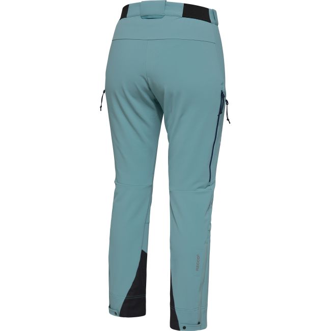 Haglöfs Discover Touring Pant W – Pantaloni softshell pentru tură de schi - Albastru deschis Frost Blue