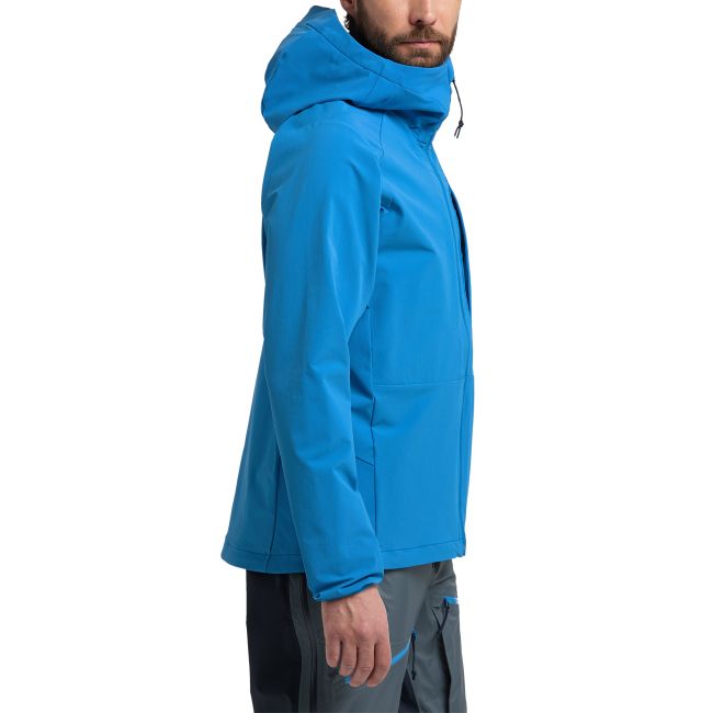Haglöfs Discover Touring Jacket – Geacă softshell pentru tură de schi - Albastru Nordic Blue