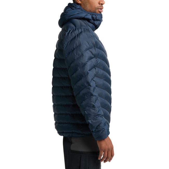Haglöfs Särna Mimic Hood – Geacă izolată Mimic cu glugă - Albastru închis Tarn Blue