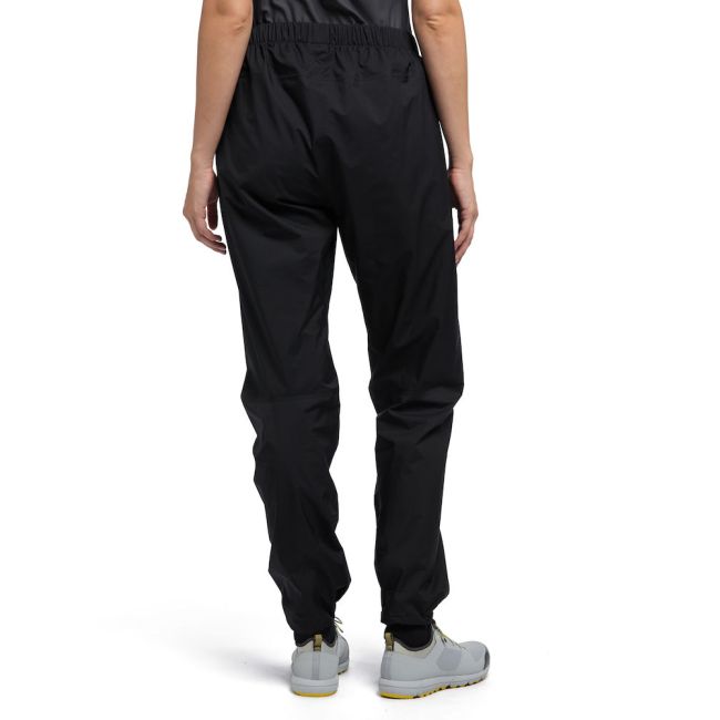 Haglöfs L.I.M PROOF Pant W – Pantaloni impermeabili ultraușori - Negru True Black