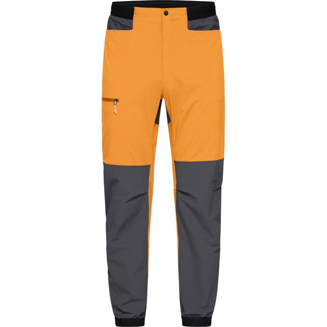 Haglöfs L.I.M Rugged Pant – Pantaloni outdoor ușori - Galben Desert Yellow/Magnetite