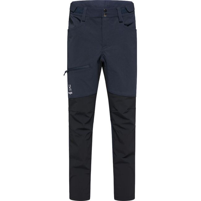 Haglöfs Rugged Pant Junior – Pantaloni outdoor pentru copii - Albastru Tarn blue/True black