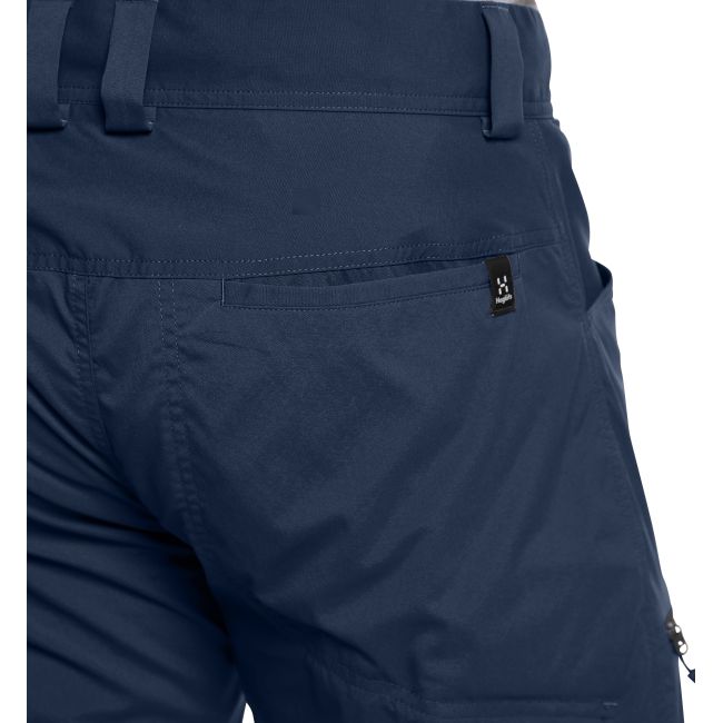 Haglöfs Lite Standard Pant – Pantaloni outdoor ușori de vară - Albastru închis Tarn Blue