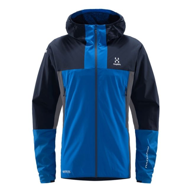 Haglöfs L.I.M Alpha Hood – Geacă izolată ușoară cu glugă - Albastru Nordic blue/Tarn blue