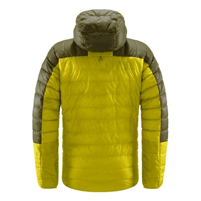 Haglöfs L.I.M Down Hood – Geacă din puf ultraușoară cu glugă - Verde