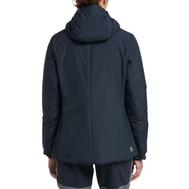 Haglöfs Mimic Silver Hood W – Geacă izolată Mimic Silver cu glugă - Albastru închis Tarn Blue