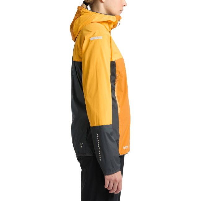 Haglöfs L.I.M Alpha Hood W – Geacă izolată ușoară cu glugă - Galben Desert Yellow/Sunny Yellow