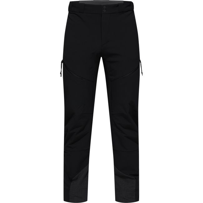 Haglöfs Discover Touring Pant – Pantaloni softshell pentru tură de schi - Negru True Black