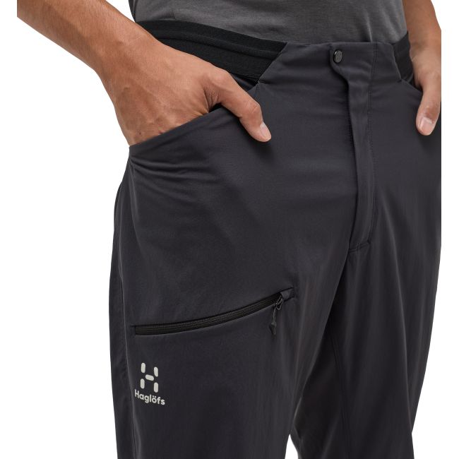 Haglöfs L.I.M Fuse Pant – Pantaloni ultraușori cu uscare rapidă - Negru True Black