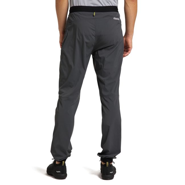 Haglöfs L.I.M Fuse Pant – Pantaloni ultraușori cu uscare rapidă - Gri închis Magnetite