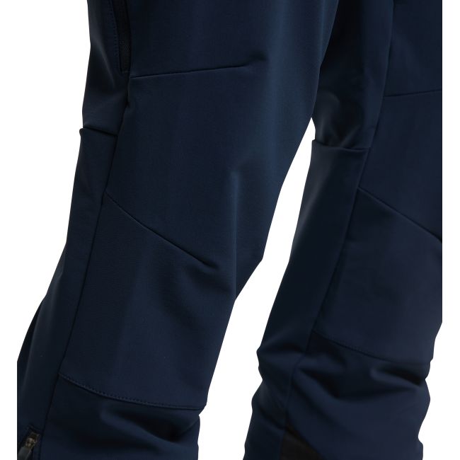 Haglöfs Discover Touring Pant – Pantaloni softshell pentru tură de schi - Albastru închis Tarn Blue