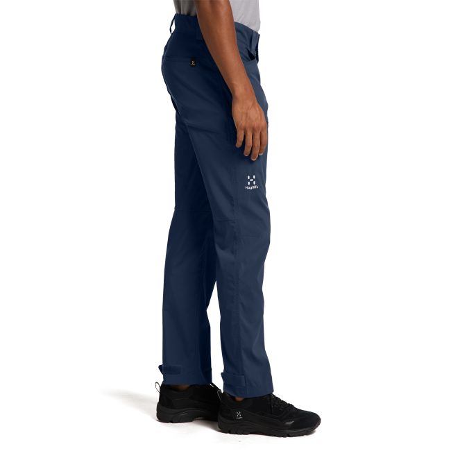 Haglöfs Lite Standard Pant – Pantaloni outdoor ușori de vară - Albastru închis Tarn Blue