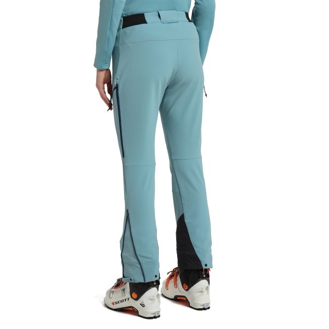 Haglöfs Discover Touring Pant W – Pantaloni softshell pentru tură de schi - Albastru deschis Frost Blue