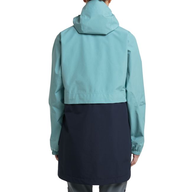 Haglöfs Wilda GTX Parka W – Parka GORE-TEX - Albastru Frost blue/Tarn blue