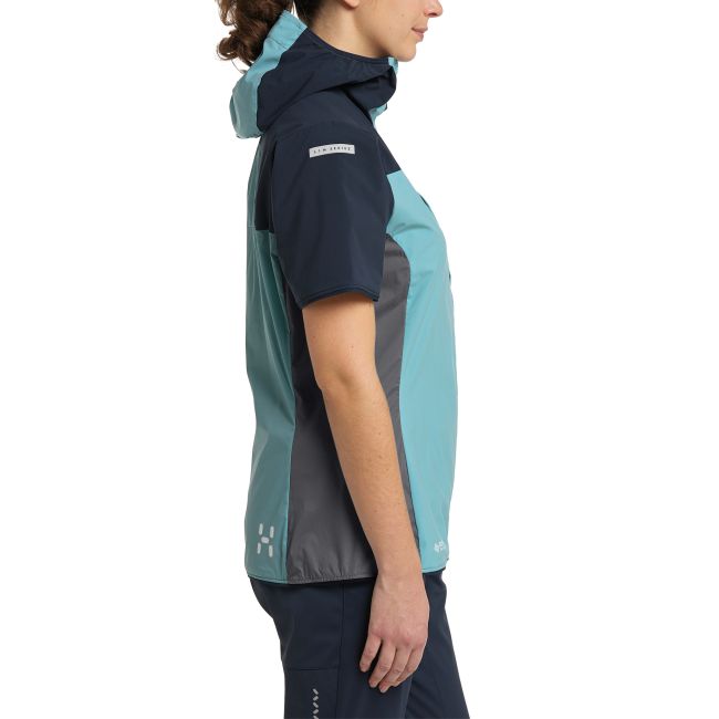 Haglöfs L.I.M Alpha Vest W – Vestă izolată ultraușoară - Albastru Frost blue/Tarn blue