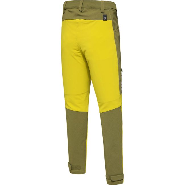 Haglöfs Rugged Pant Junior – Pantaloni outdoor pentru copii - Verde Olive green/Aurora