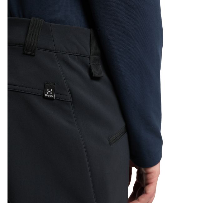 Haglöfs Chilly Softshell Pant – Pantaloni softshell de iarnă - Negru True Black
