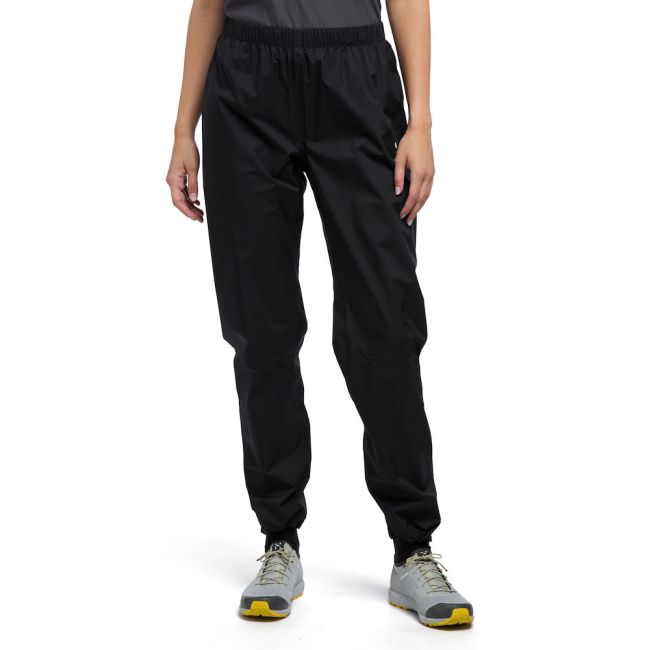 Haglöfs L.I.M PROOF Pant W – Pantaloni impermeabili ultraușori - Negru True Black