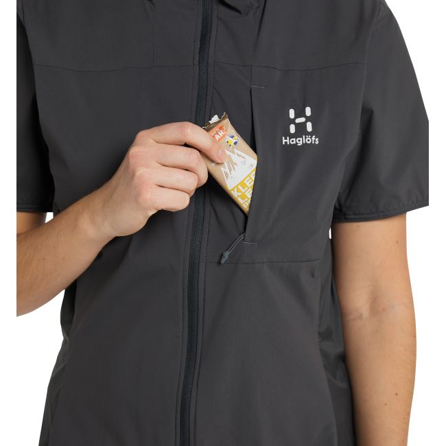 Haglöfs L.I.M Alpha Vest W – Vestă izolată ultraușoară - Gri închis Magnetite