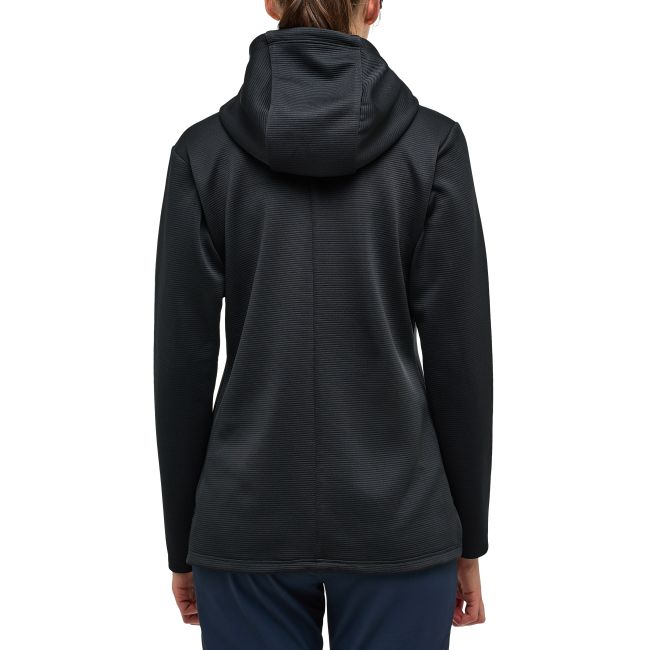 Haglöfs Willow Mid Hood W – Hanorac outdoor - Negru True Black