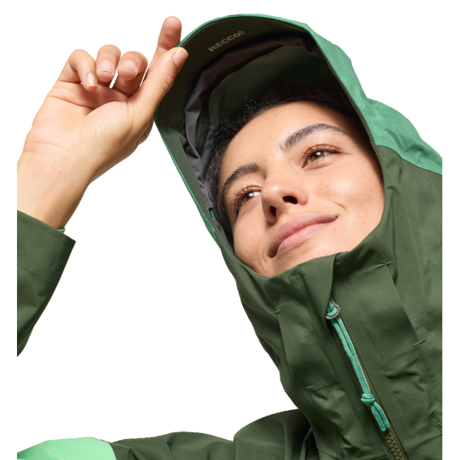 Haglöfs Spitz GTX PRO Jacket W – Geacă GORE-TEX PRO pentru alpinism - Verde