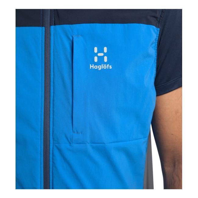 Haglöfs L.I.M Alpha Vest – Vestă izolată ultraușoară - Albastru Nordic blue/Tarn blue