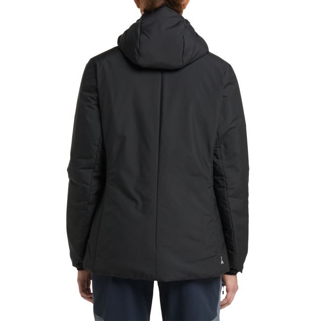 Haglöfs Mimic Silver Hood W – Geacă izolată Mimic Silver cu glugă - Negru True Black