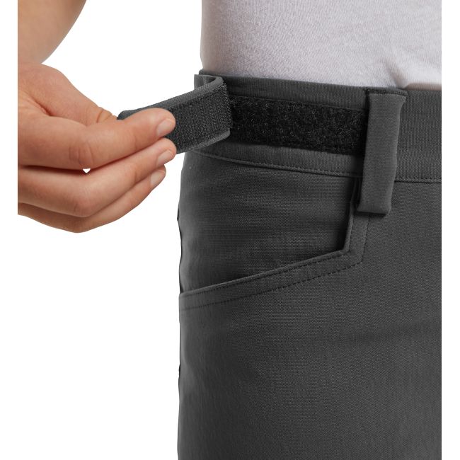 Haglöfs Rugged Pant Junior – Pantaloni outdoor pentru copii - Gri Magnetite/True Black