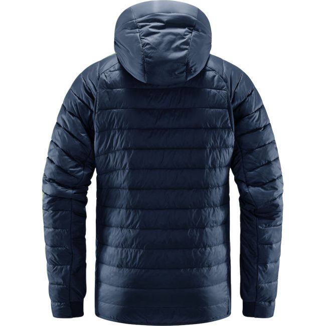 Haglöfs Spire Mimic Hood – Geacă izolată Mimic cu glugă - Albastru închis Tarn Blue Solid