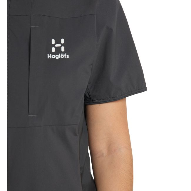 Haglöfs L.I.M Alpha Vest W – Vestă izolată ultraușoară - Gri închis Magnetite