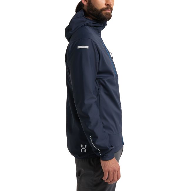 Haglöfs L.I.M Hybrid Softshell Jacket – Geacă softshell hibridă pentru tură de schi - Albastru Tarn Blue/Nordic Blue