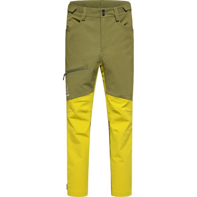 Haglöfs Rugged Pant Junior – Pantaloni outdoor pentru copii - Verde Olive green/Aurora