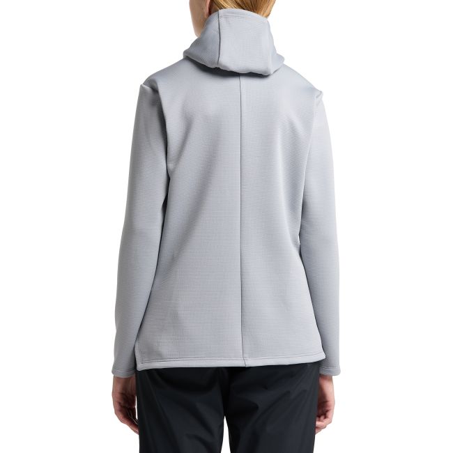 Haglöfs Willow Mid Hood W – Hanorac outdoor - Gri Concrete