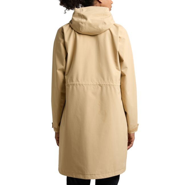 Haglöfs Aria Proof Parka W – Parka impermeabilă - Bej Sand