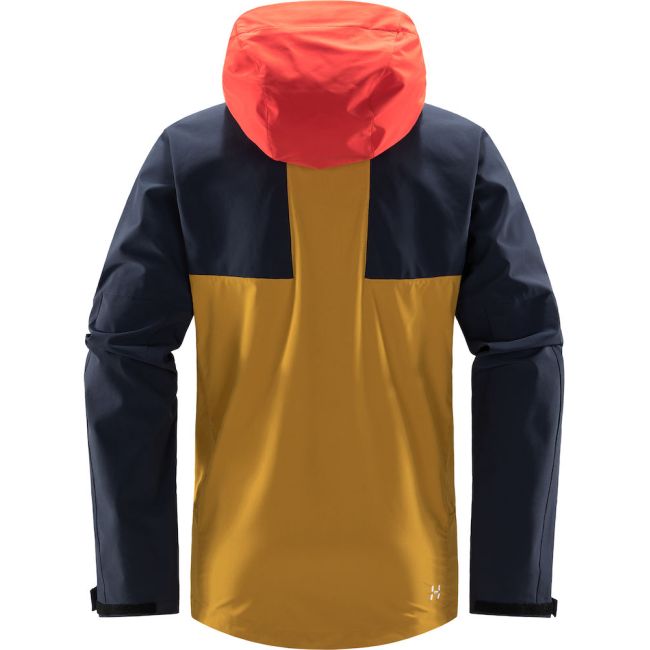Haglöfs Roc Sight Softshell Jacket – Geacă softshell tehnică - Galben/albastru