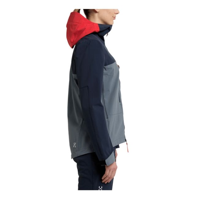 Haglöfs Roc Sight Softshell Jacket W – Geacă softshell tehnică - Albastru Steel Blue/Tarn Blue