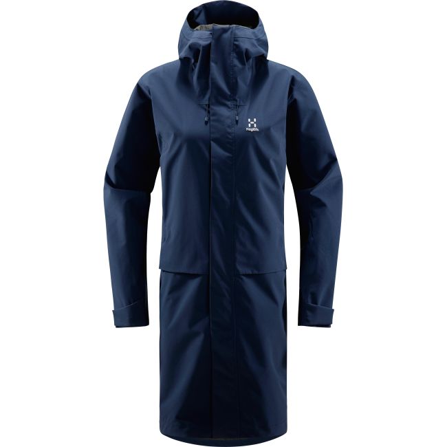 Haglöfs Aria Proof Parka W – Parka impermeabilă - Albastru închis Tarn Blue