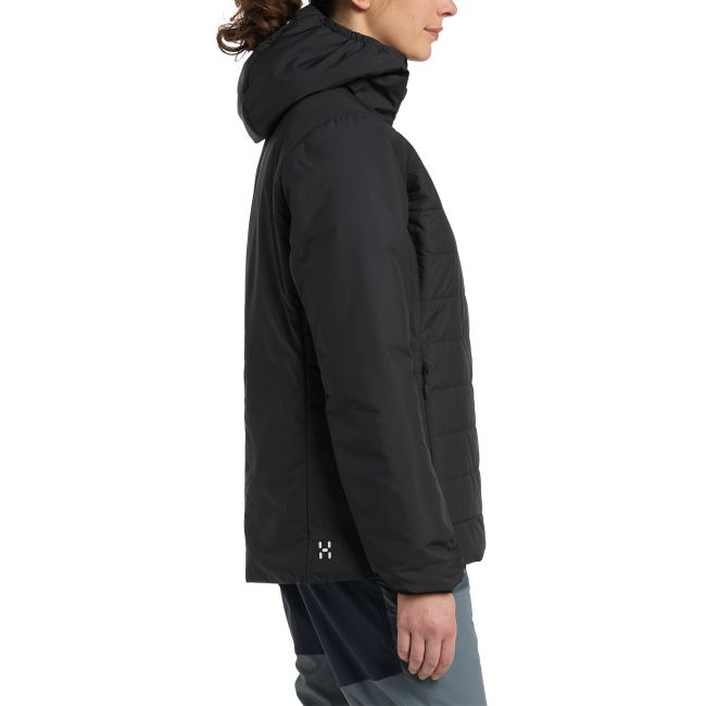 Haglöfs Mimic Silver Hood W – Geacă izolată Mimic Silver cu glugă - Negru True Black