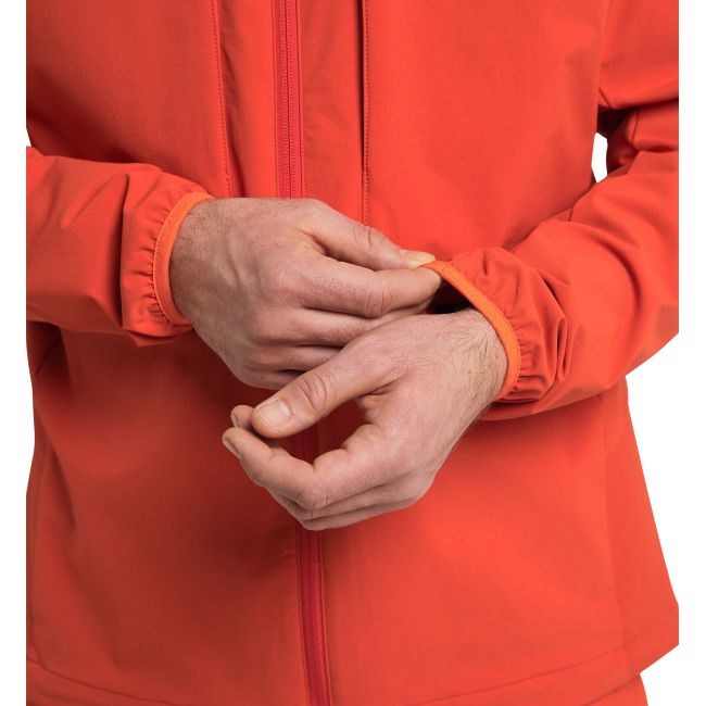 Haglöfs Discover Touring Jacket – Geacă softshell pentru tură de schi - Roșu Habanero
