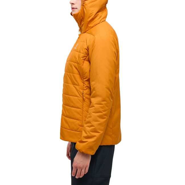 Haglöfs Mimic Silver Hood W – Geacă izolată Mimic Silver cu glugă - Galben Desert Yellow